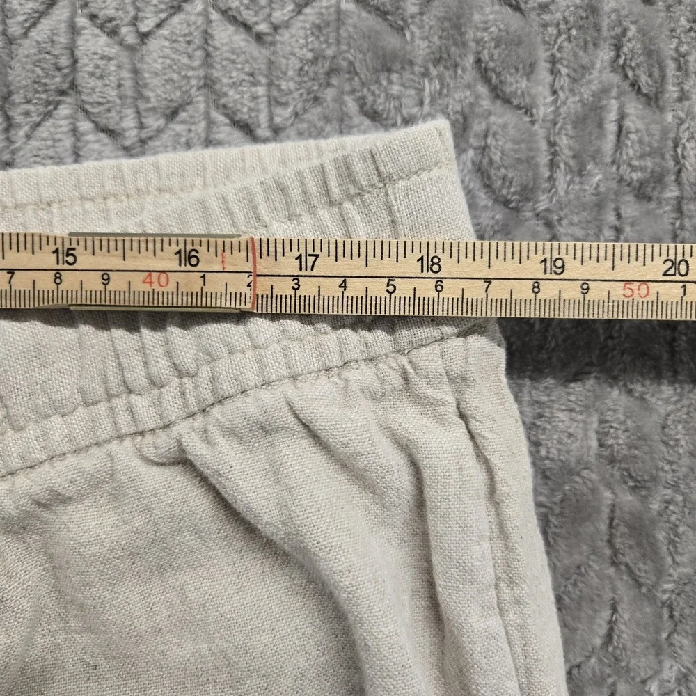 Old Navy Pants Mens XL Loose Taper Linen Blend Chino‎ Lightweight Flax Linen